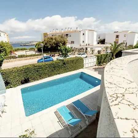 With Pool In Cala Blanca With Sea Views 칼라 산탄드리아